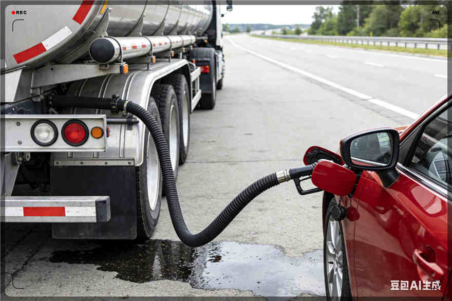 崇州汽车救援送水案例