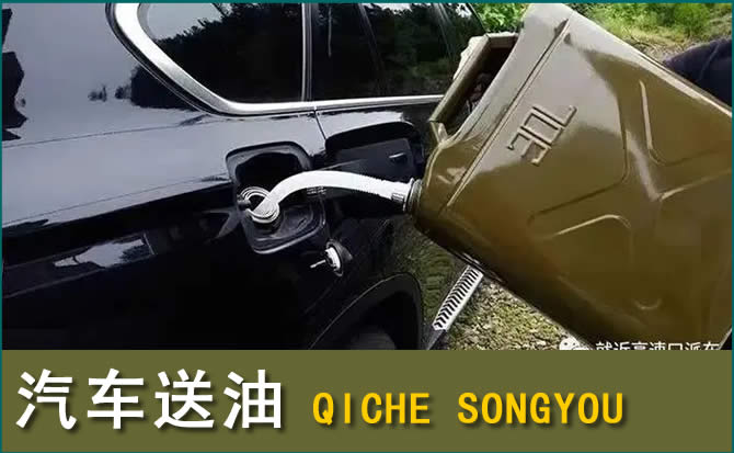崇州汽车救援送水案例
